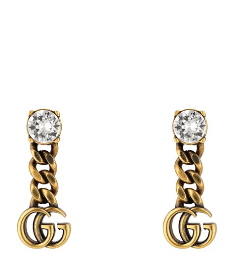 womens double g gucci band ring|Gucci Double G hoop earrings.